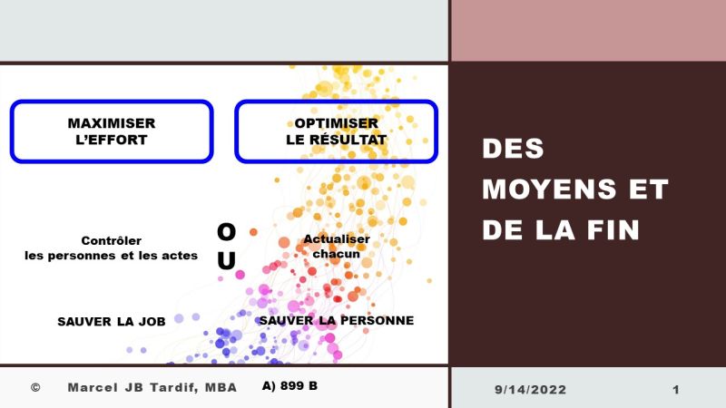 Lire la suite à propos de l’article Des moyens et de la fin