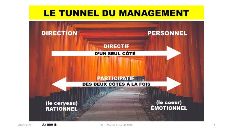 Lire la suite à propos de l’article Le tunnel du management