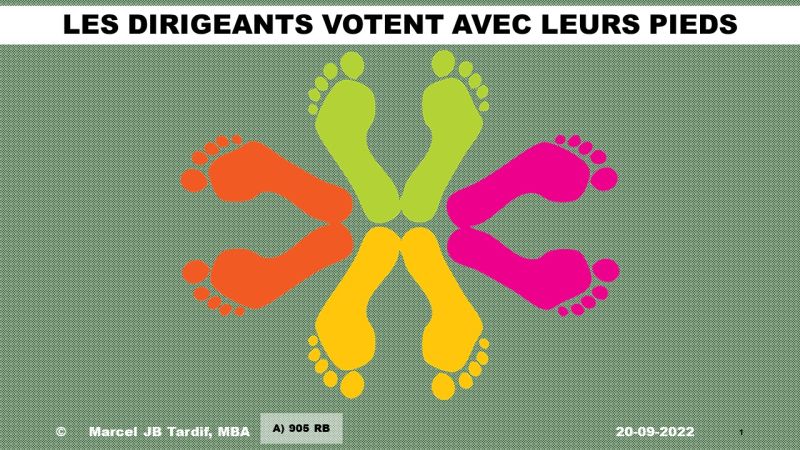 Lire la suite à propos de l’article Les dirigeants votent avec leurs pieds