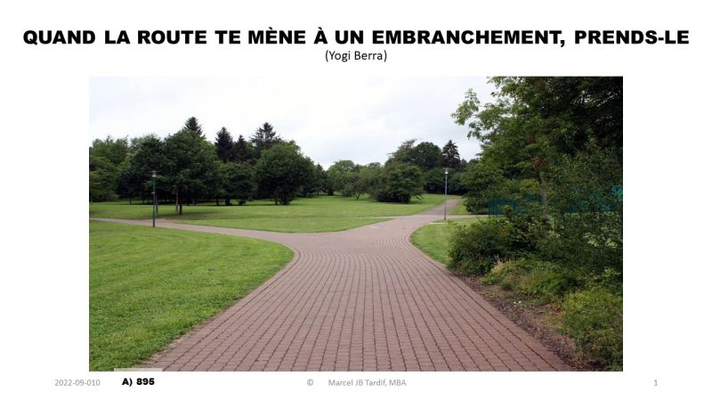 Lire la suite à propos de l’article Quand la route te mène à un embranchement, prends-le