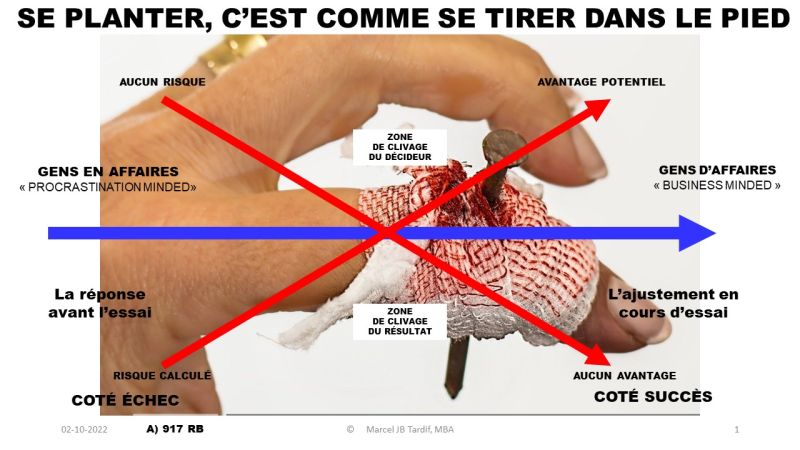 Lire la suite à propos de l’article Se planter, c’est comme se tirer dans le pied