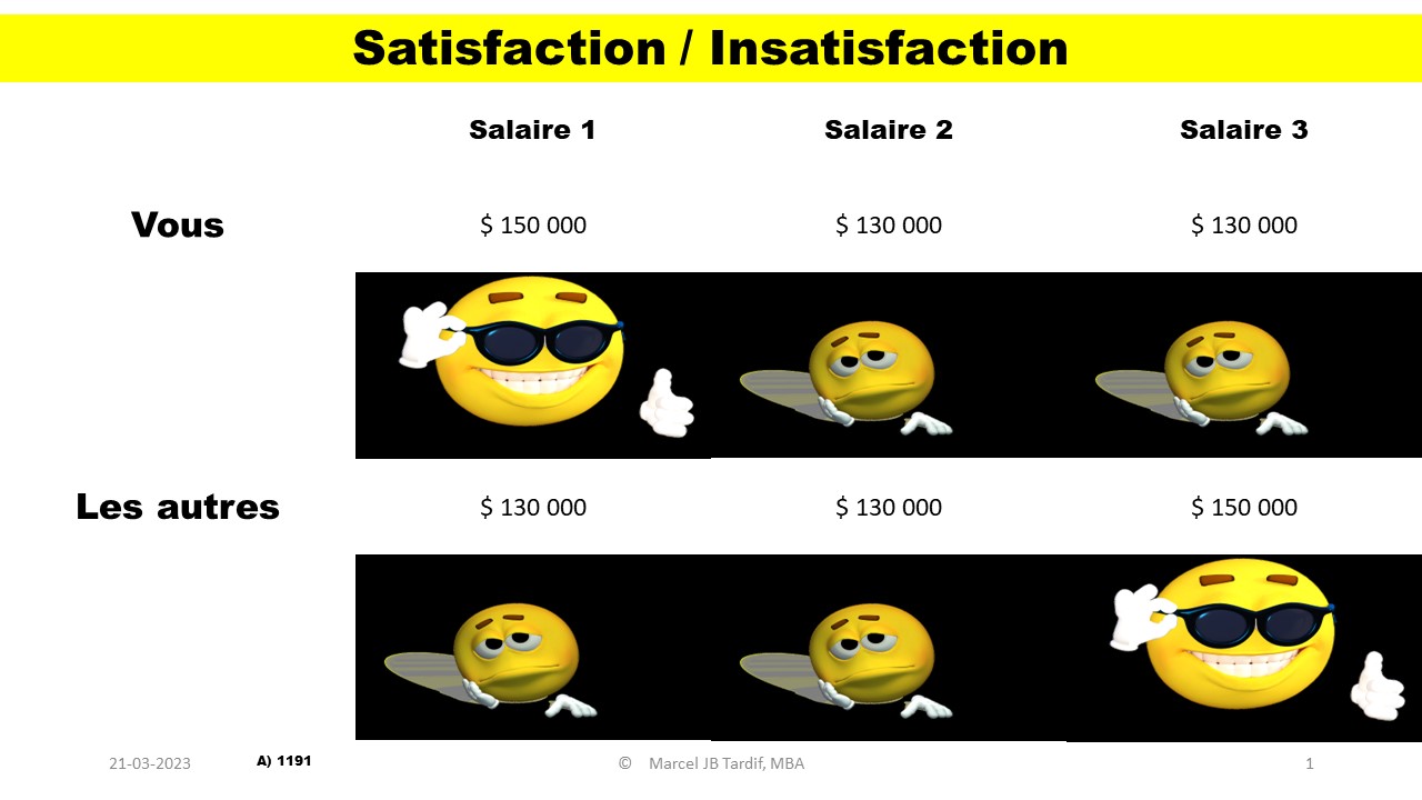 You are currently viewing <strong>Satisfaction/Insatisfaction</strong>