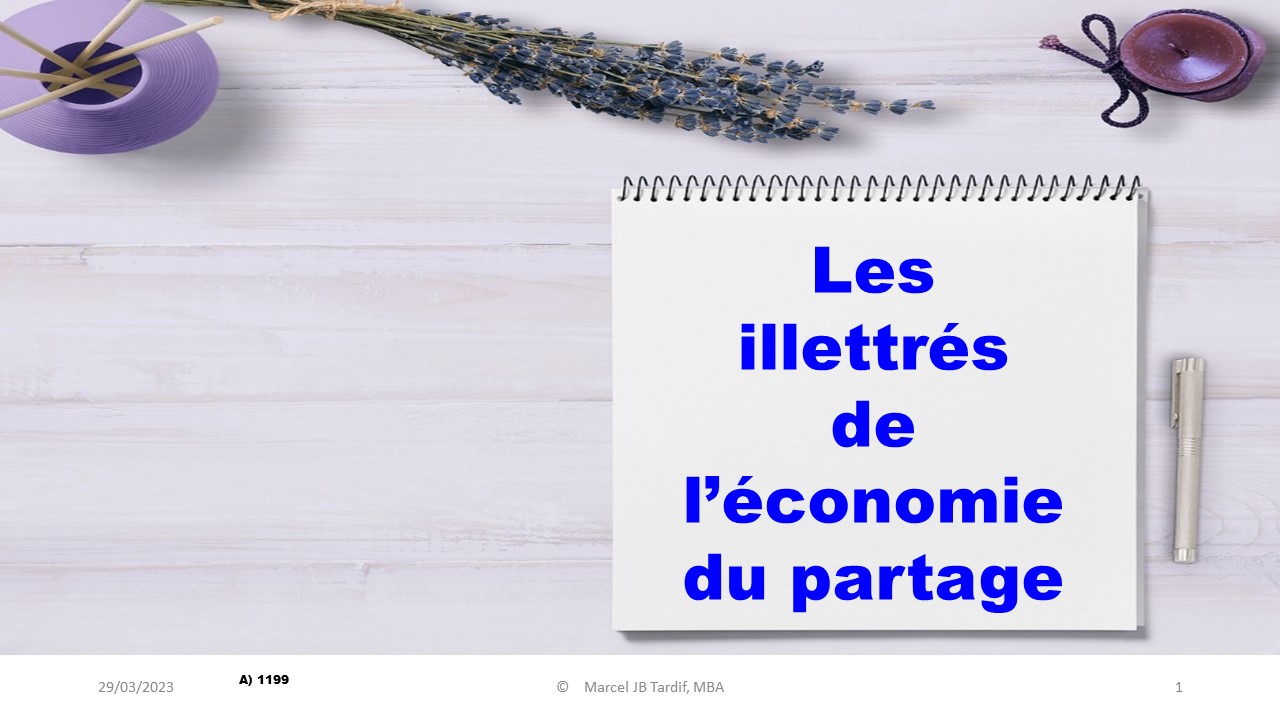 You are currently viewing <strong>Les illettrés de l’économie de partage</strong>