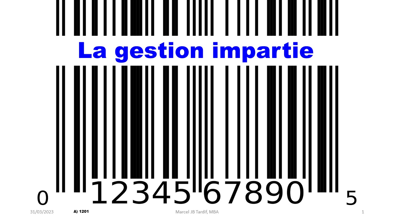 You are currently viewing La gestion impartie