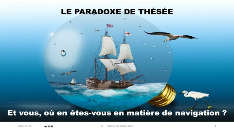 Lire la suite à propos de l’article Le paradoxe de Thésée