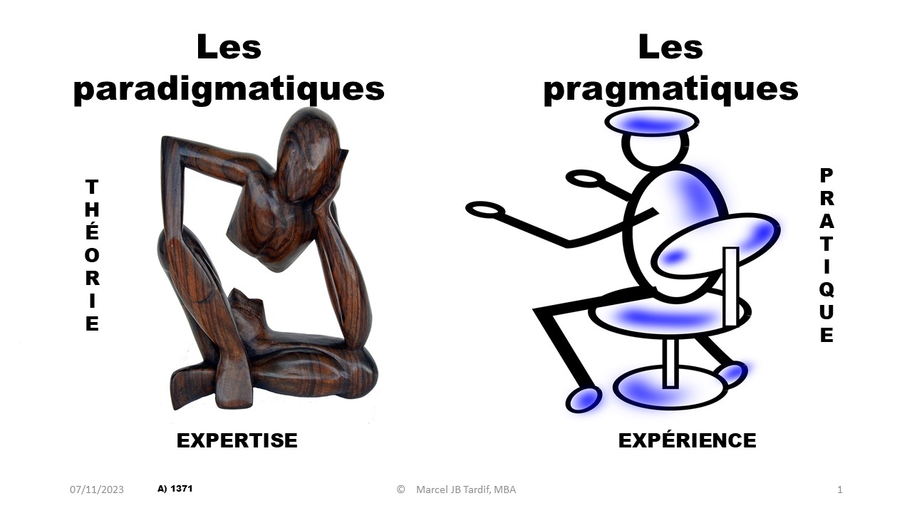 You are currently viewing Les paradigmatiques et les pragmatiques